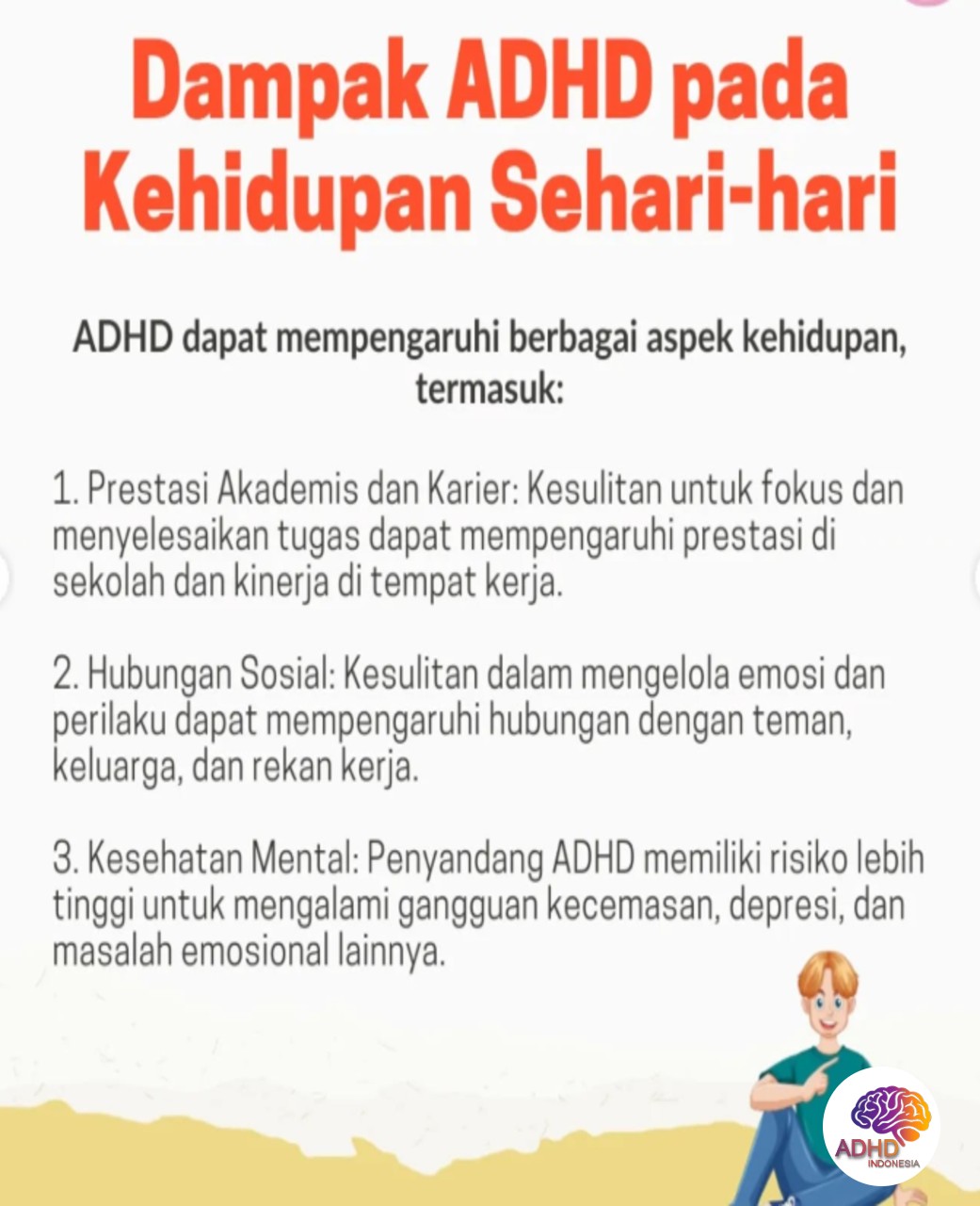 ADHD dan Hubungan Sosial Anak di Lingkungan Sekolah di Kabupaten Kepulauan Aru
