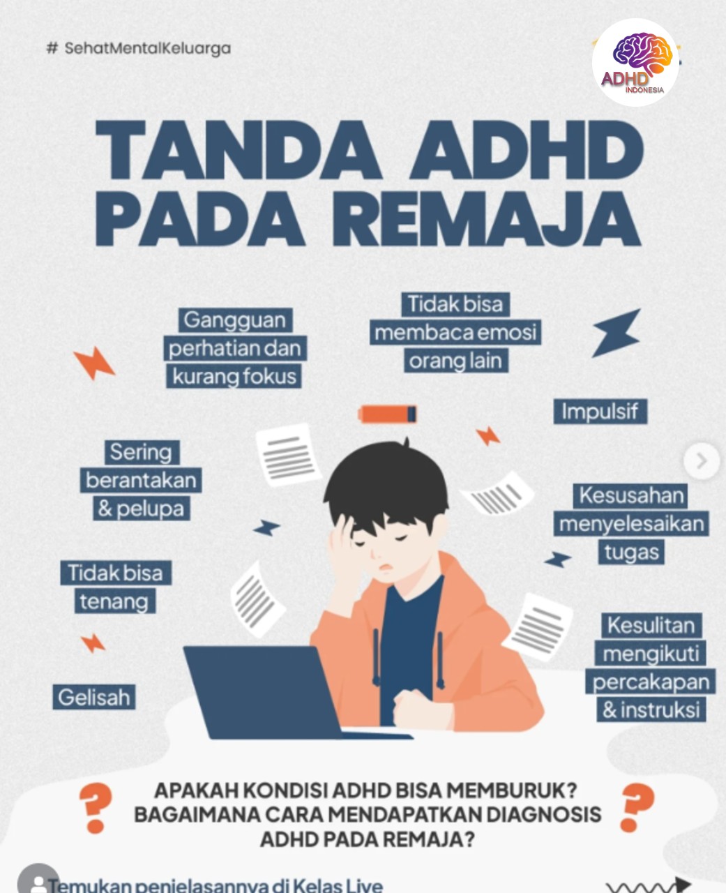 Screening ADHD Non-Diagnostik: Edukasi Awal bagi Orang Tua di Kabupaten Kepulauan Aru